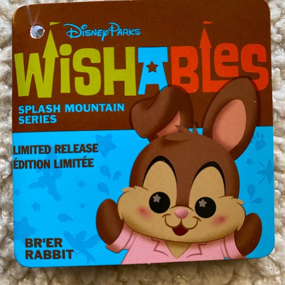 Disney Splash Mountain Br’er Rabbit Wishables with tags - Picture 3 of 7
